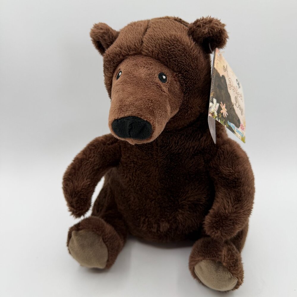 New Kohl's Cares 10” Grizzly Bear Teddy Plush A Perfect Day Lane Smith Kohls